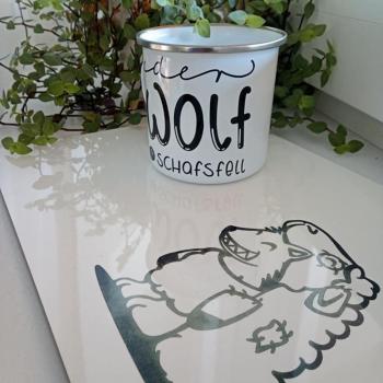 Plotterdatei 'Wolf im Schafsfell